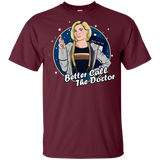 T-Shirts Maroon / YXS Better Call the Doctor Youth T-Shirt