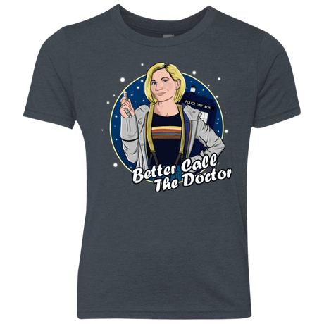 T-Shirts Vintage Navy / YXS Better Call the Doctor Youth Triblend T-Shirt