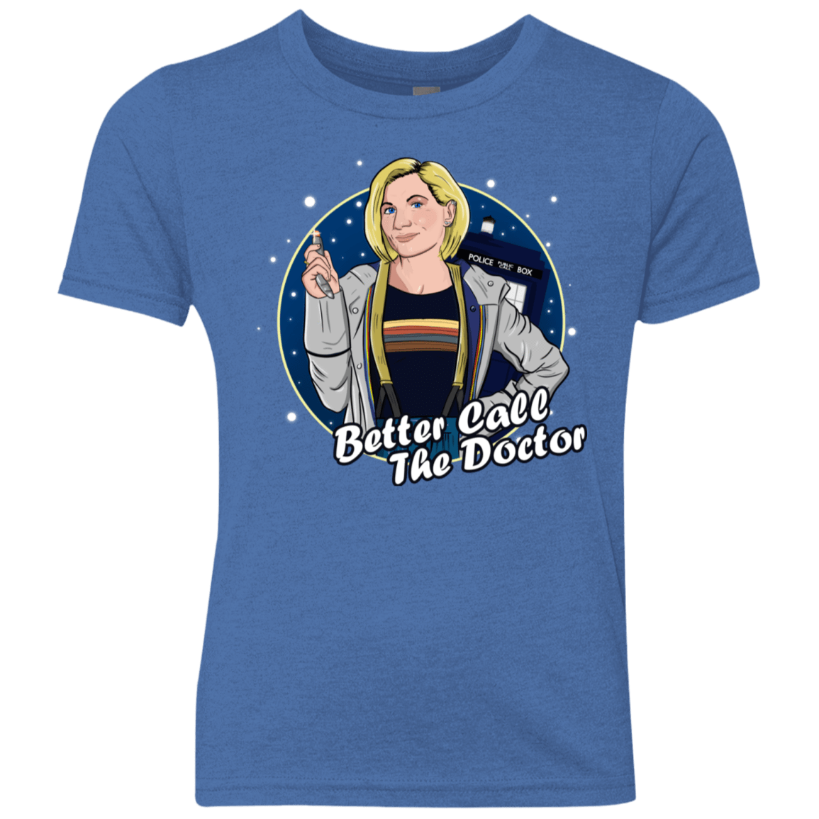 T-Shirts Vintage Royal / YXS Better Call the Doctor Youth Triblend T-Shirt