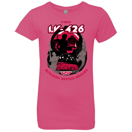 T-Shirts Hot Pink / YXS Better Worlds Girls Premium T-Shirt