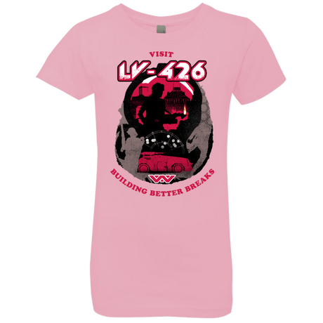 T-Shirts Light Pink / YXS Better Worlds Girls Premium T-Shirt