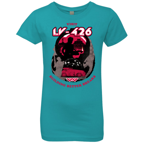 T-Shirts Tahiti Blue / YXS Better Worlds Girls Premium T-Shirt