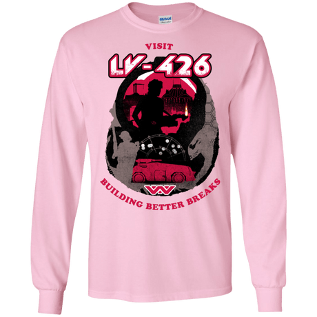 T-Shirts Light Pink / S Better Worlds Men's Long Sleeve T-Shirt