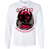 T-Shirts White / S Better Worlds Men's Long Sleeve T-Shirt