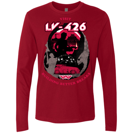 T-Shirts Cardinal / S Better Worlds Men's Premium Long Sleeve
