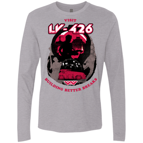 T-Shirts Heather Grey / S Better Worlds Men's Premium Long Sleeve
