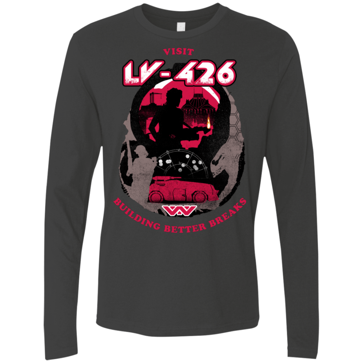T-Shirts Heavy Metal / S Better Worlds Men's Premium Long Sleeve