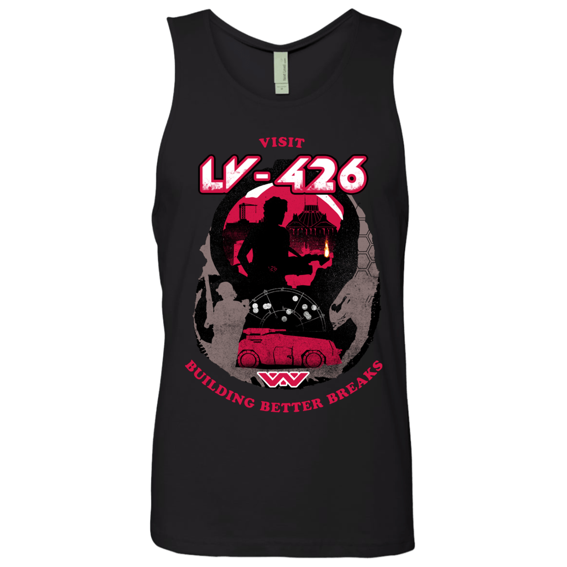 T-Shirts Black / S Better Worlds Men's Premium Tank Top