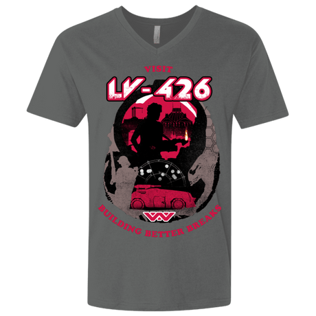 T-Shirts Heavy Metal / X-Small Better Worlds Men's Premium V-Neck