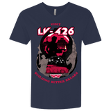 T-Shirts Midnight Navy / X-Small Better Worlds Men's Premium V-Neck