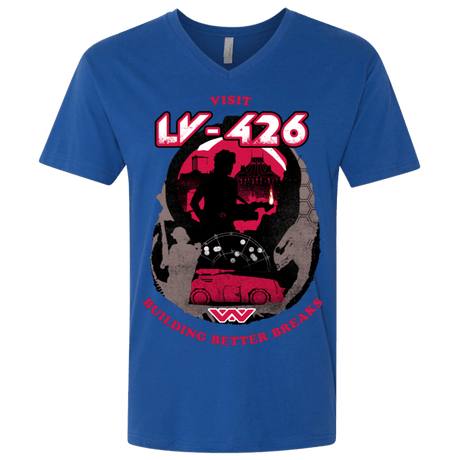 T-Shirts Royal / X-Small Better Worlds Men's Premium V-Neck