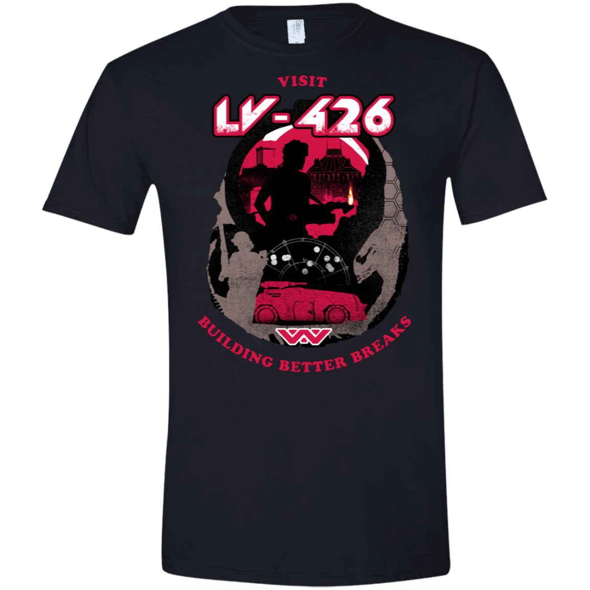 T-Shirts Black / X-Small Better Worlds Men's Semi-Fitted Softstyle