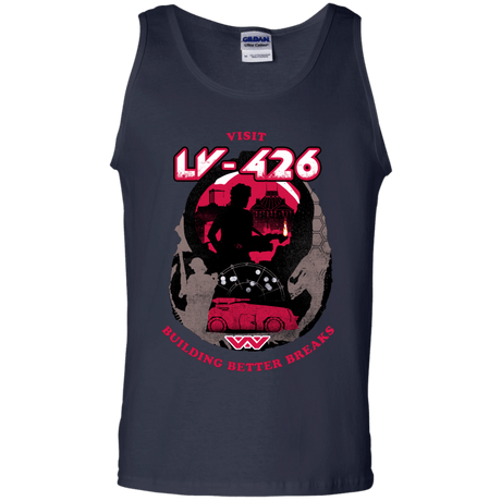 T-Shirts Navy / S Better Worlds Men's Tank Top