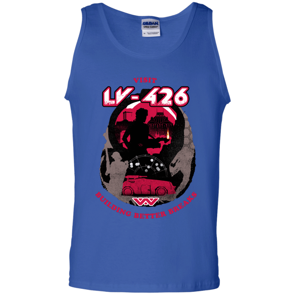 T-Shirts Royal / S Better Worlds Men's Tank Top