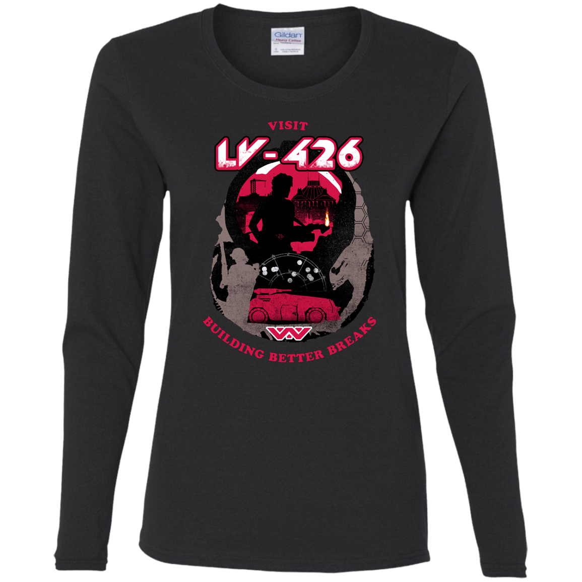 T-Shirts Black / S Better Worlds Women's Long Sleeve T-Shirt