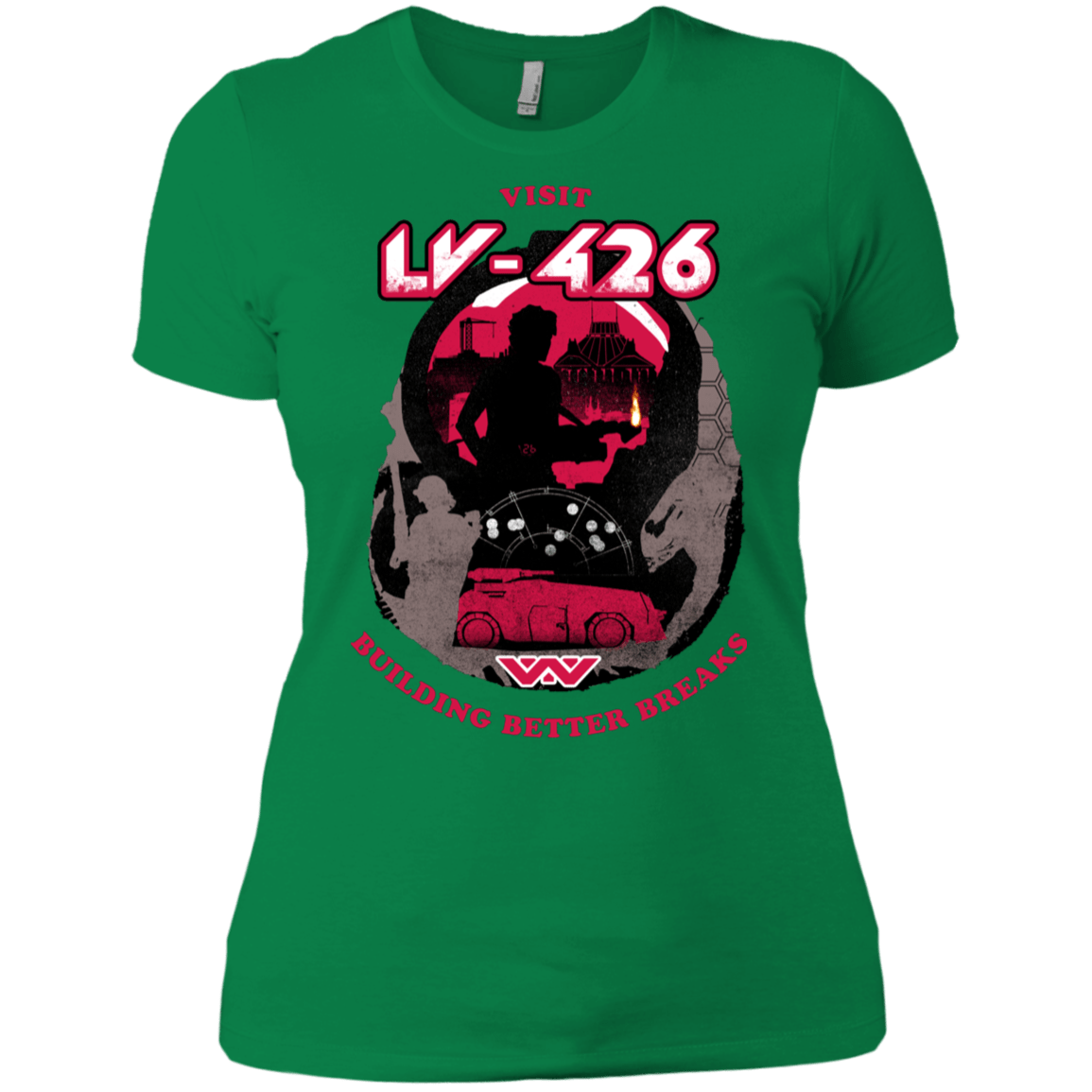 T-Shirts Kelly Green / X-Small Better Worlds Women's Premium T-Shirt