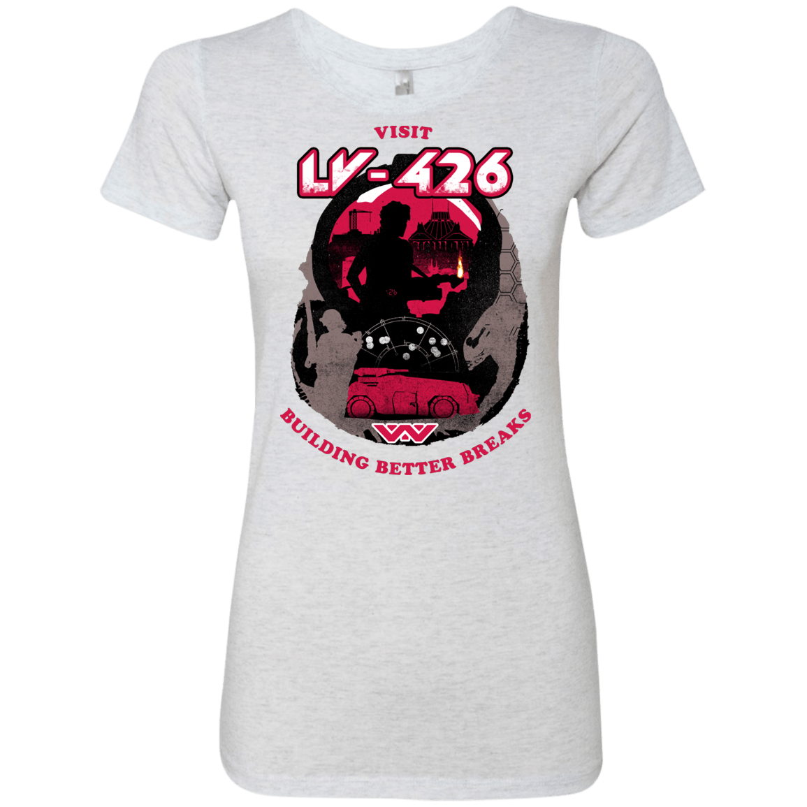 T-Shirts Heather White / S Better Worlds Women's Triblend T-Shirt
