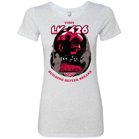 T-Shirts Heather White / S Better Worlds Women's Triblend T-Shirt