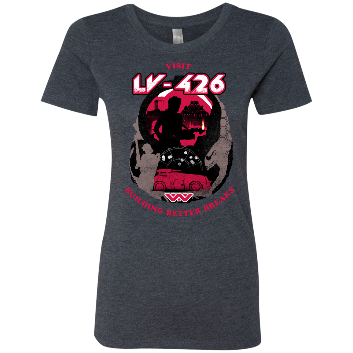 T-Shirts Vintage Navy / S Better Worlds Women's Triblend T-Shirt
