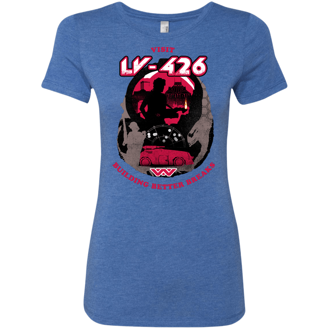 T-Shirts Vintage Royal / S Better Worlds Women's Triblend T-Shirt