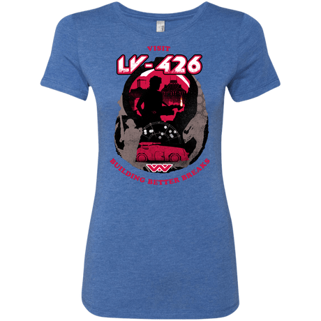 T-Shirts Vintage Royal / S Better Worlds Women's Triblend T-Shirt