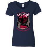 T-Shirts Navy / S Better Worlds Women's V-Neck T-Shirt