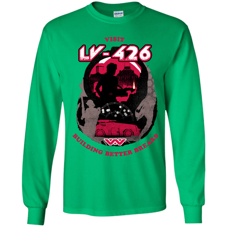 T-Shirts Irish Green / YS Better Worlds Youth Long Sleeve T-Shirt