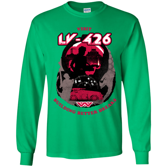 T-Shirts Irish Green / YS Better Worlds Youth Long Sleeve T-Shirt