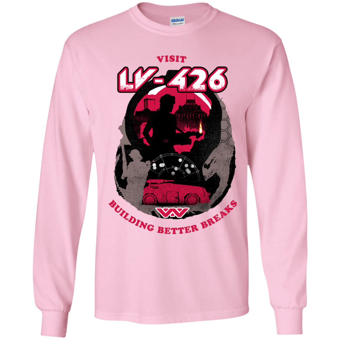 T-Shirts Light Pink / YS Better Worlds Youth Long Sleeve T-Shirt
