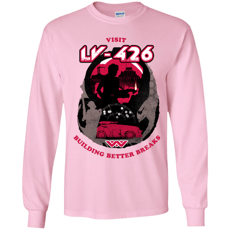 T-Shirts Light Pink / YS Better Worlds Youth Long Sleeve T-Shirt