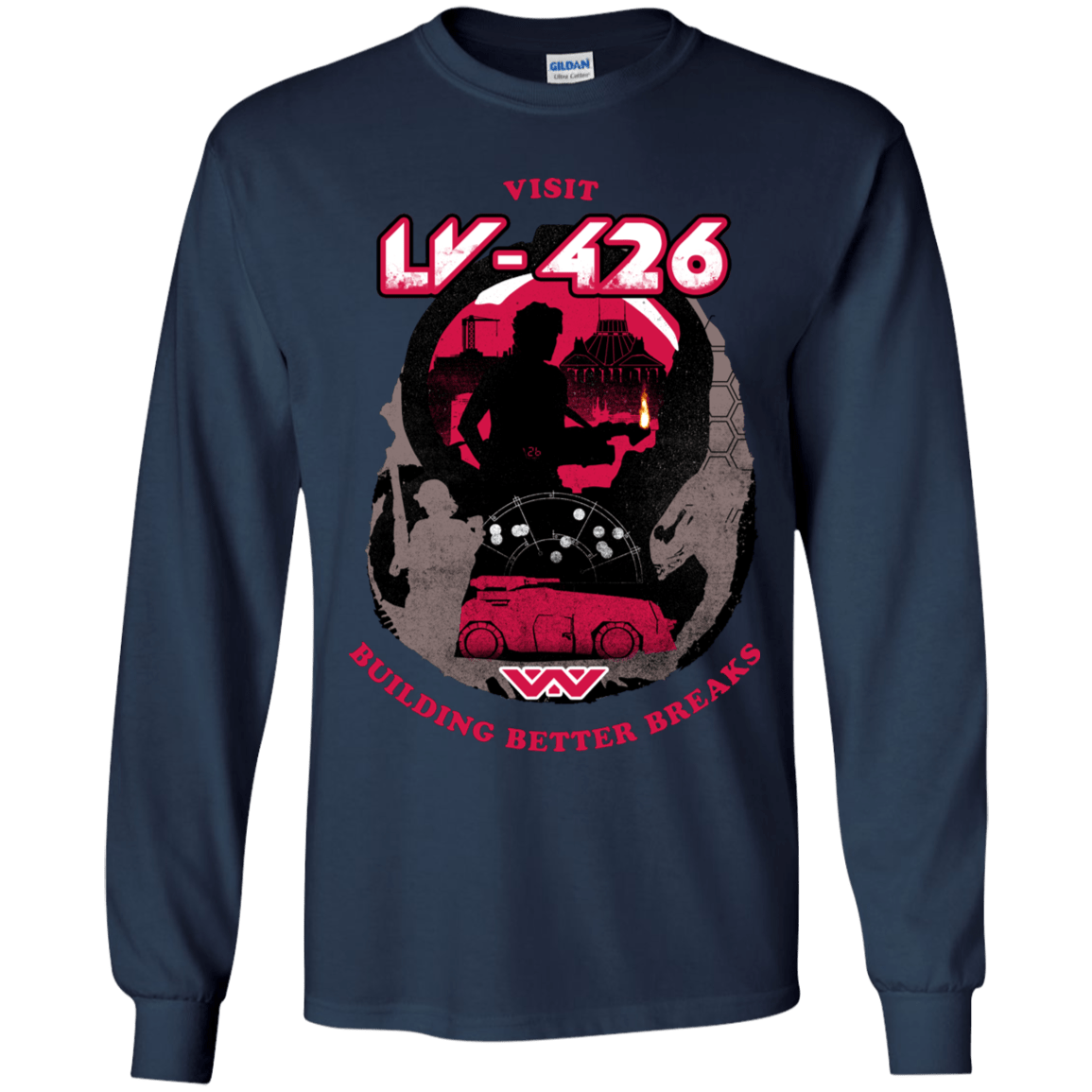 T-Shirts Navy / YS Better Worlds Youth Long Sleeve T-Shirt