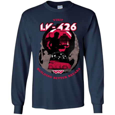 T-Shirts Navy / YS Better Worlds Youth Long Sleeve T-Shirt