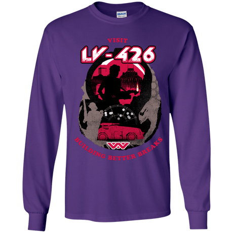 T-Shirts Purple / YS Better Worlds Youth Long Sleeve T-Shirt