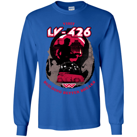 T-Shirts Royal / YS Better Worlds Youth Long Sleeve T-Shirt