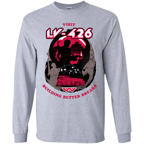 T-Shirts Sport Grey / YS Better Worlds Youth Long Sleeve T-Shirt