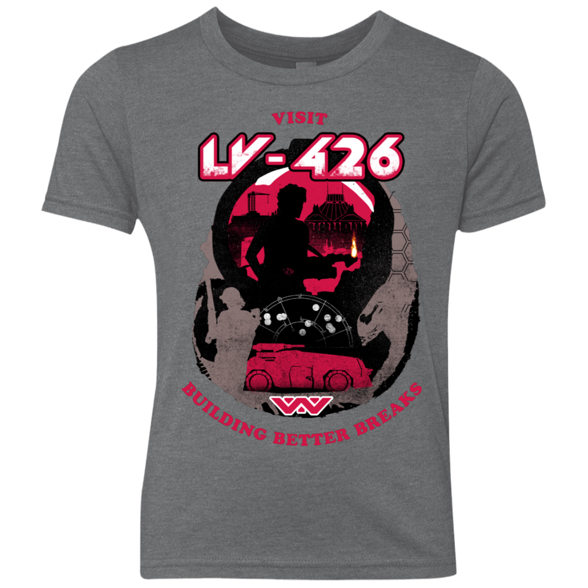 T-Shirts Premium Heather / YXS Better Worlds Youth Triblend T-Shirt