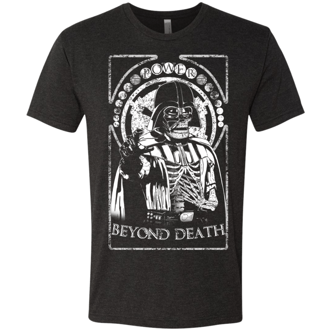 T-Shirts Vintage Black / Small Beyond death Men's Triblend T-Shirt