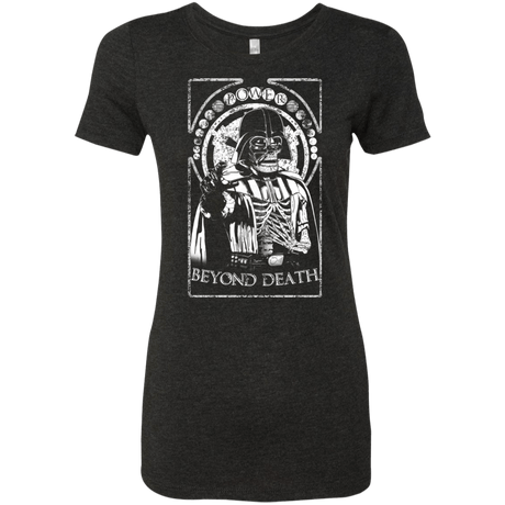 T-Shirts Vintage Black / Small Beyond death Women's Triblend T-Shirt