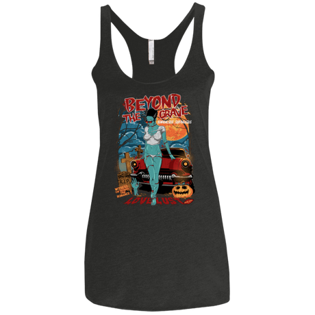 T-Shirts Vintage Black / X-Small Beyond The Grave Women's Triblend Racerback Tank