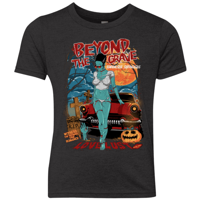T-Shirts Vintage Black / YXS Beyond The Grave Youth Triblend T-Shirt