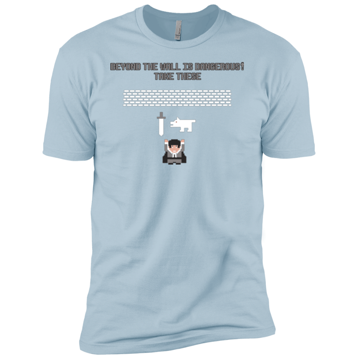 T-Shirts Light Blue / YXS Beyond the Wall Boys Premium T-Shirt