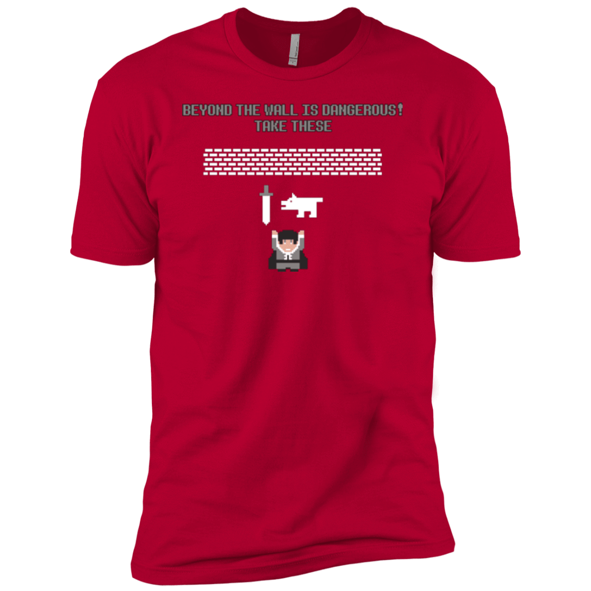 T-Shirts Red / YXS Beyond the Wall Boys Premium T-Shirt