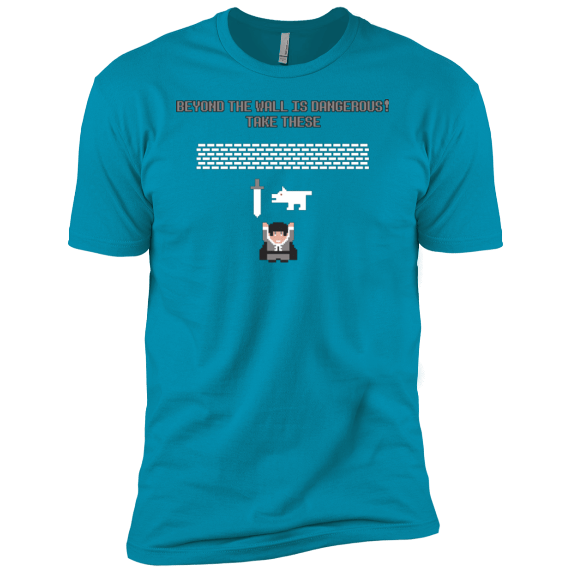 T-Shirts Turquoise / YXS Beyond the Wall Boys Premium T-Shirt