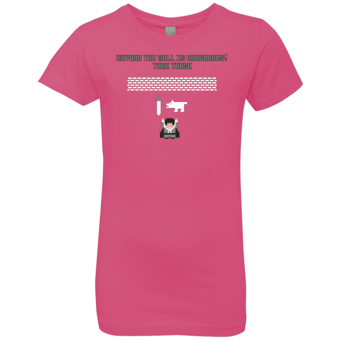 T-Shirts Hot Pink / YXS Beyond the Wall Girls Premium T-Shirt