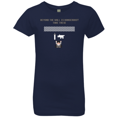 T-Shirts Midnight Navy / YXS Beyond the Wall Girls Premium T-Shirt