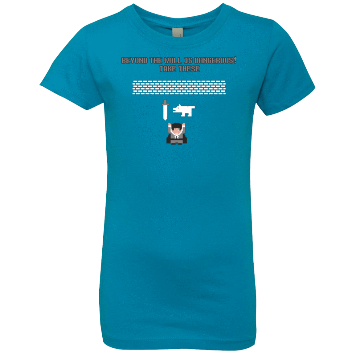 T-Shirts Turquoise / YXS Beyond the Wall Girls Premium T-Shirt