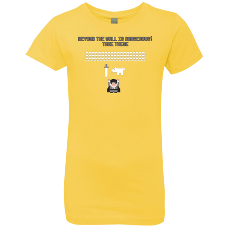 T-Shirts Vibrant Yellow / YXS Beyond the Wall Girls Premium T-Shirt