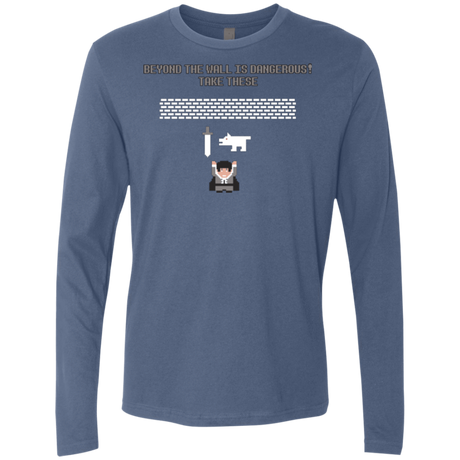 T-Shirts Indigo / Small Beyond the Wall Men's Premium Long Sleeve