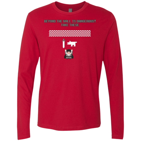 T-Shirts Red / Small Beyond the Wall Men's Premium Long Sleeve