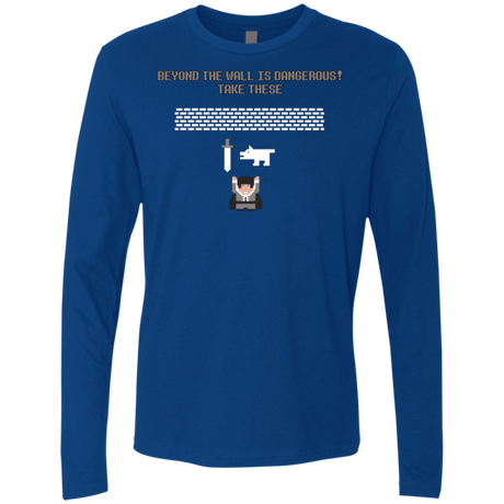 T-Shirts Royal / Small Beyond the Wall Men's Premium Long Sleeve